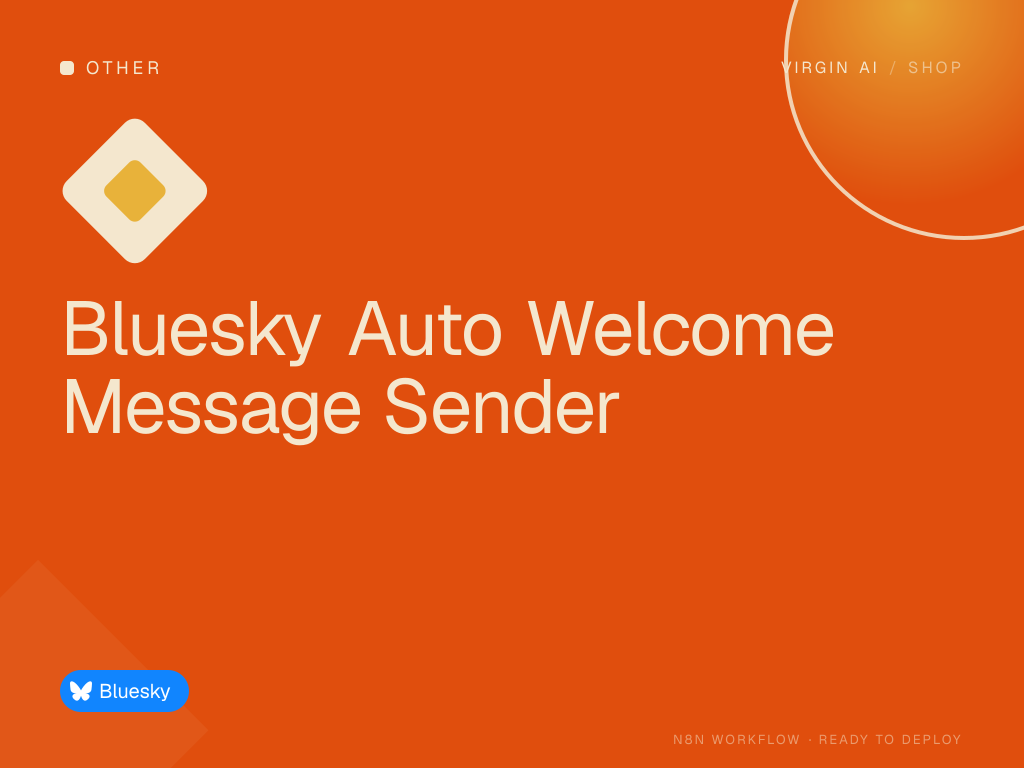 Bluesky Auto Welcome Message Sender