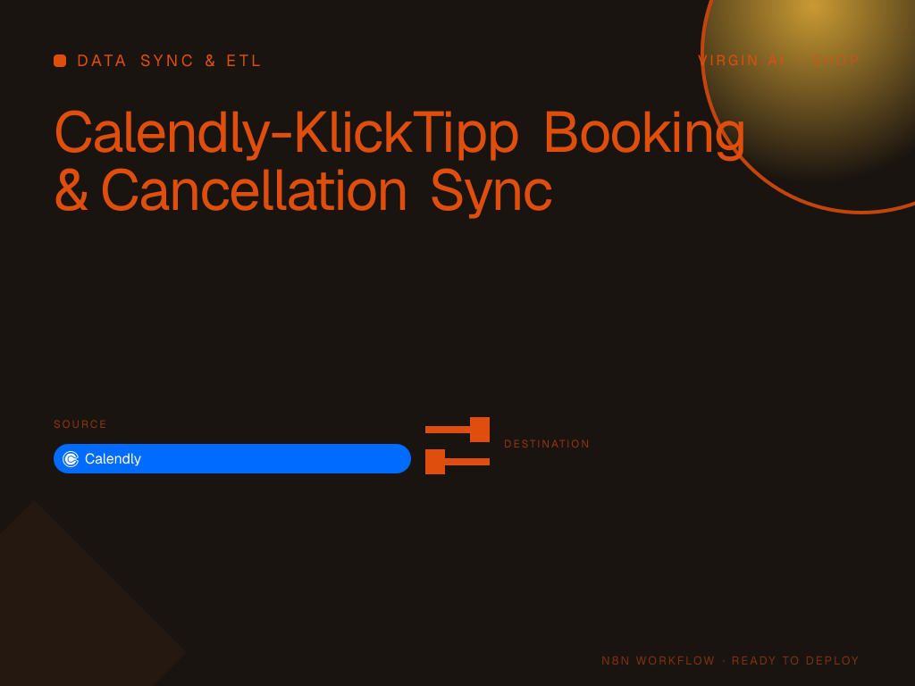Calendly-KlickTipp Booking & Cancellation Sync