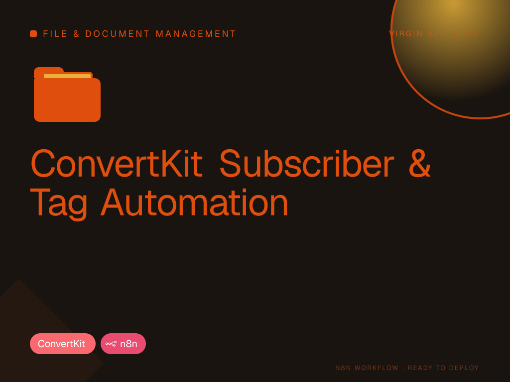 ConvertKit Subscriber & Tag Automation