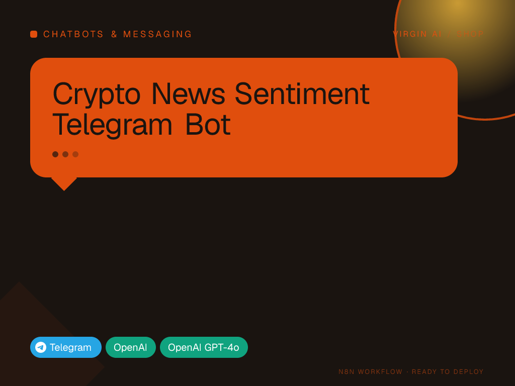 Crypto News Sentiment Telegram Bot