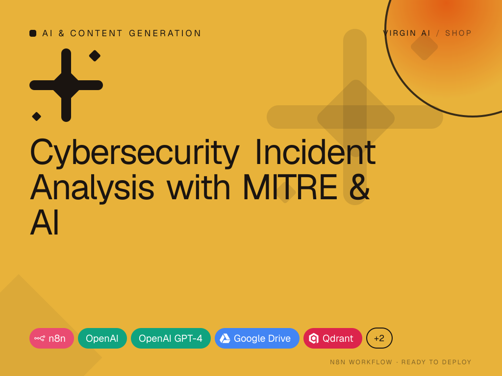 Cybersecurity Incident Analysis with MITRE & AI