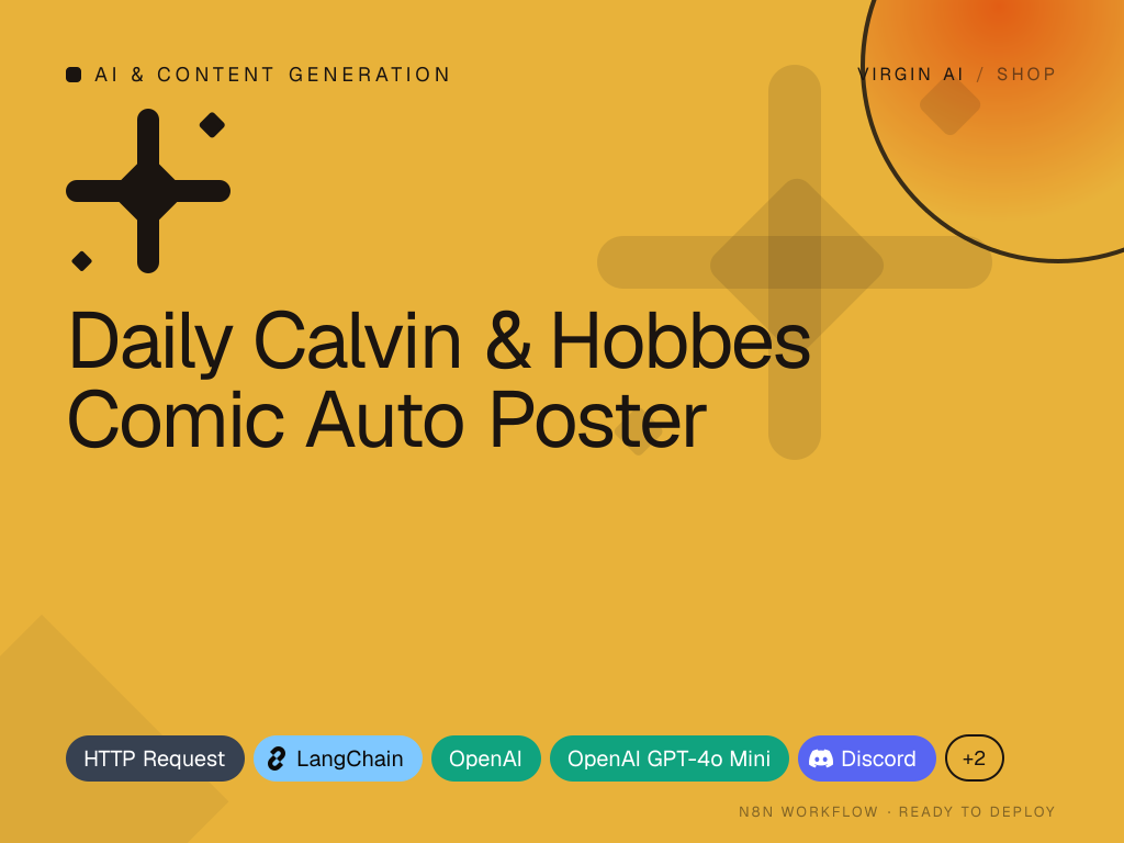 Daily Calvin & Hobbes Comic Auto Poster
