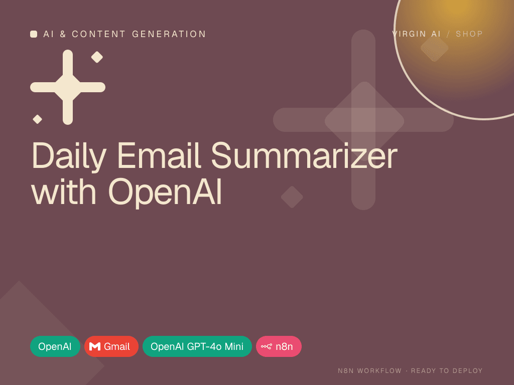Daily Email Summarizer with OpenAI