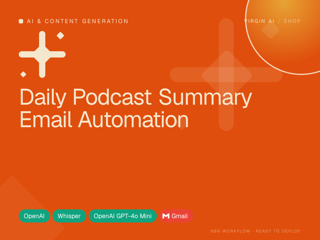 Daily Podcast Summary Email Automation