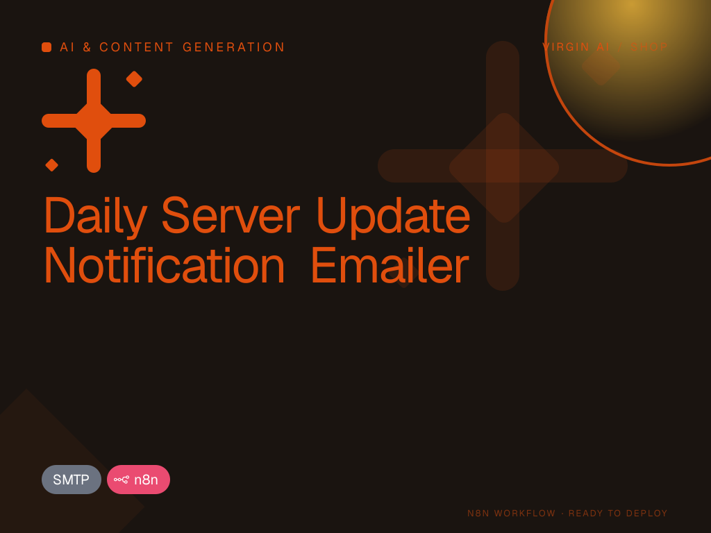 Daily Server Update Notification Emailer
