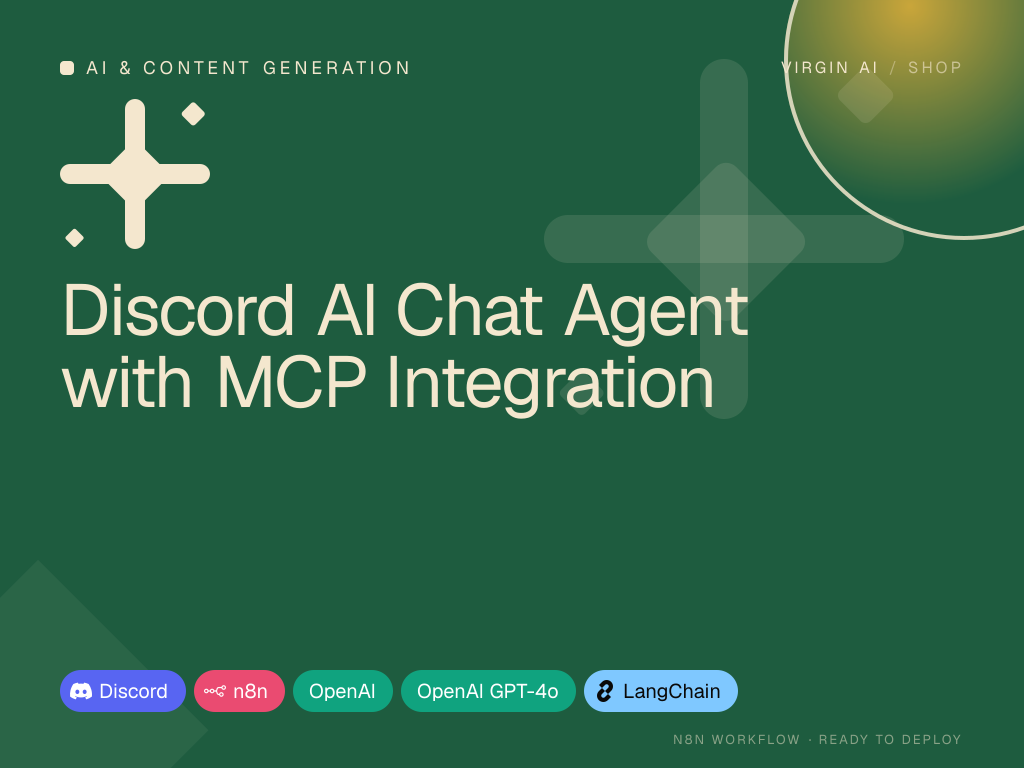 Discord AI Chat Agent with MCP Integration