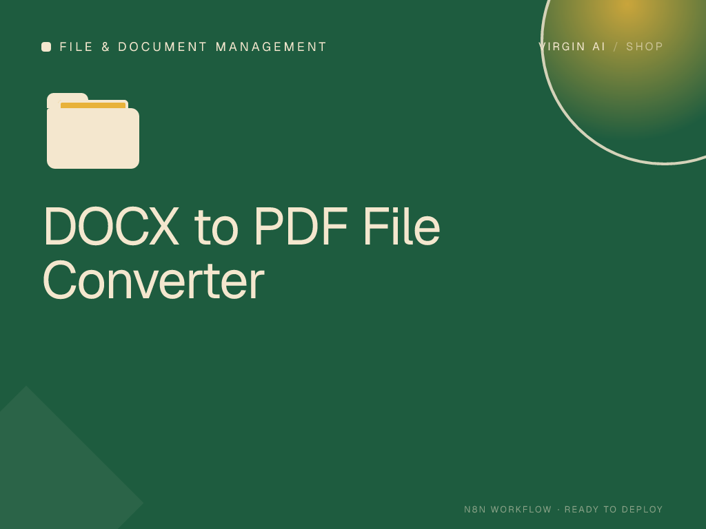 DOCX to PDF File Converter
