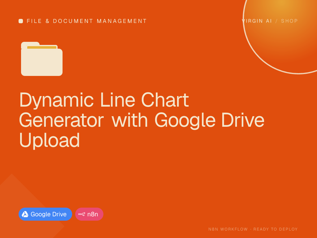 Dynamic Line Chart Generator with Google Drive Upload