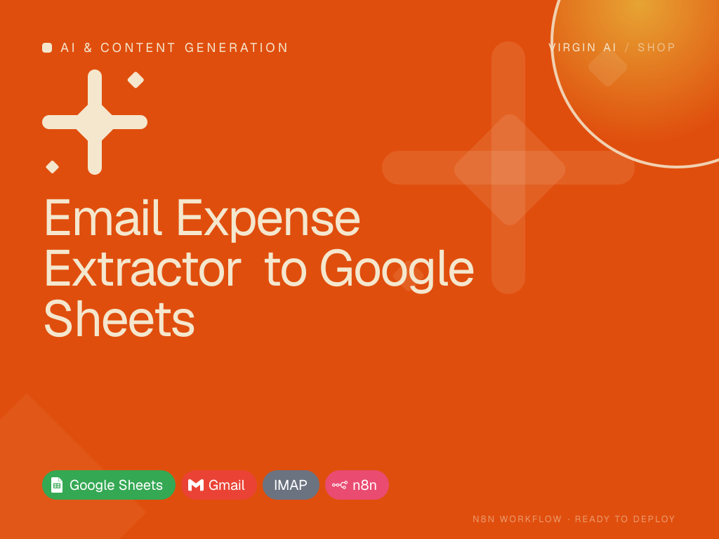 Email Expense Extractor to Google Sheets