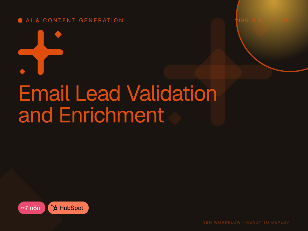 Email Lead Validation and Enrichment