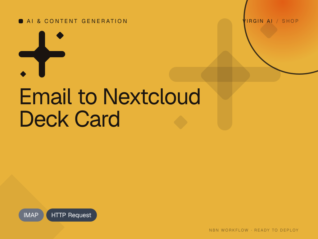 Email to Nextcloud Deck Card