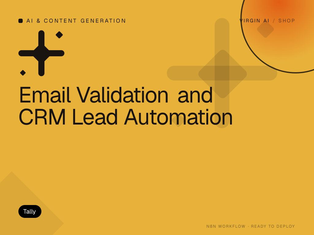 Email Validation and CRM Lead Automation
