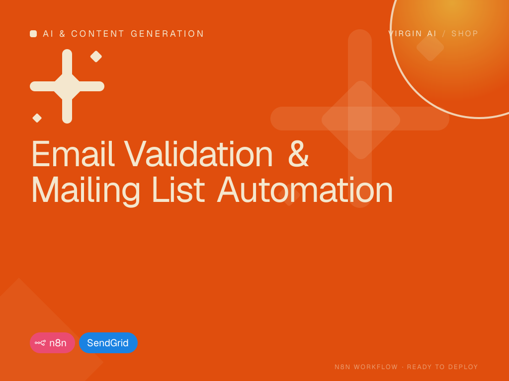 Email Validation & Mailing List Automation