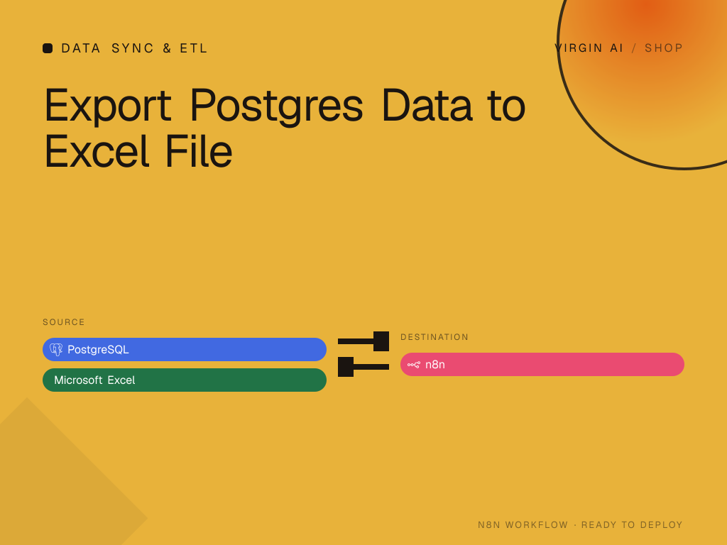Export Postgres Data to Excel File