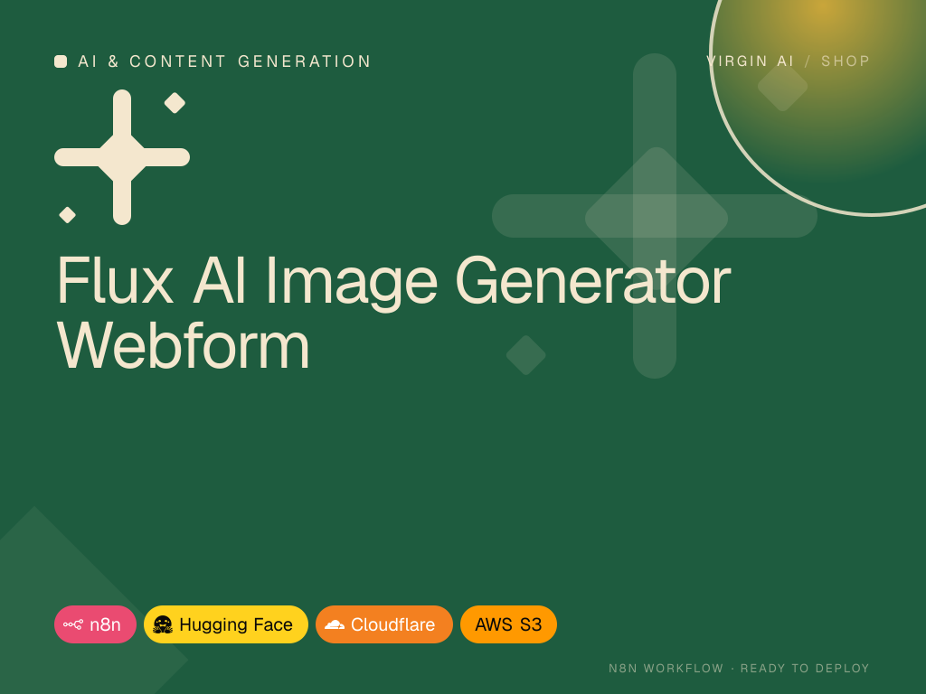 Flux AI Image Generator Webform