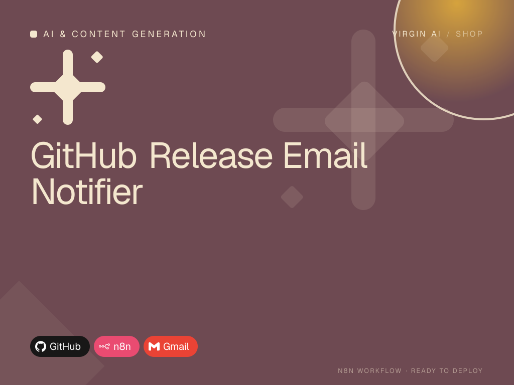 GitHub Release Email Notifier