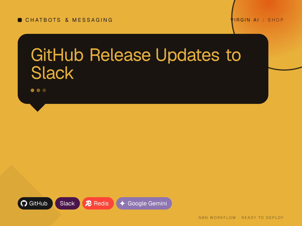 GitHub Release Updates to Slack