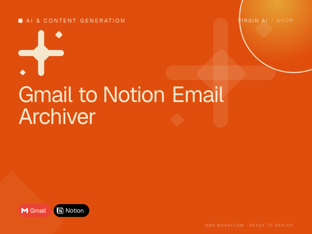 Gmail to Notion Email Archiver
