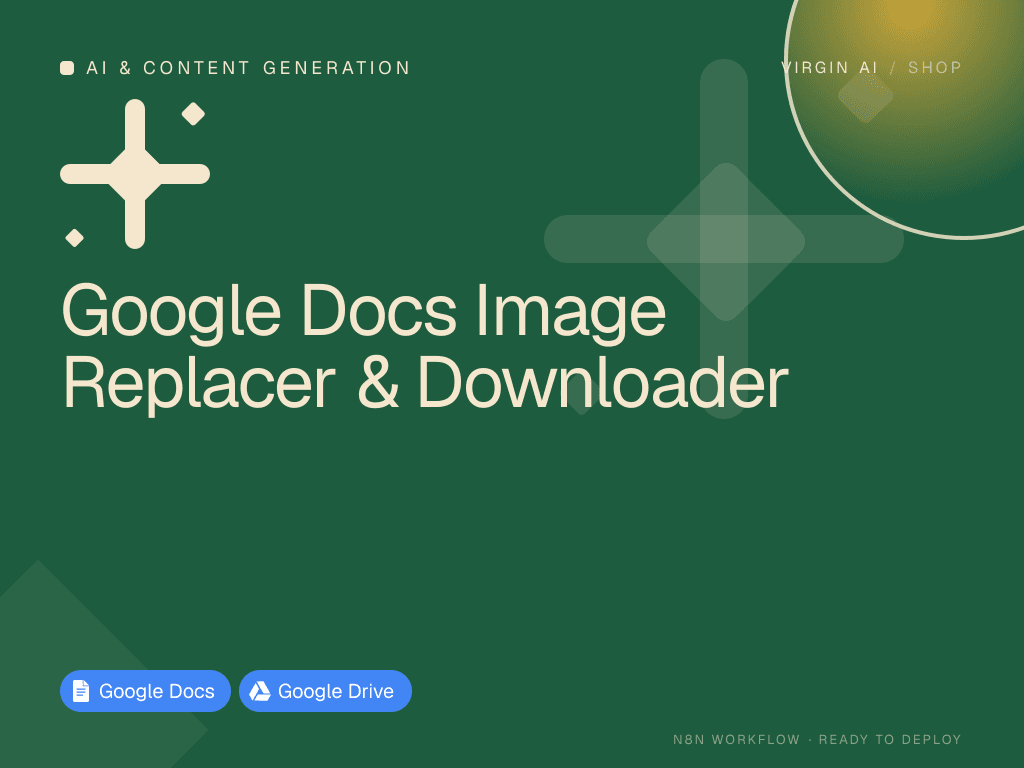 Google Docs Image Replacer & Downloader