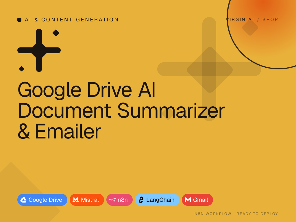 Google Drive AI Document Summarizer & Emailer