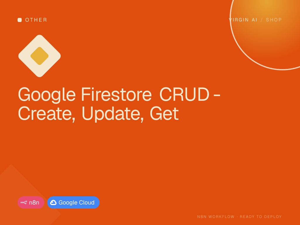 Google Firestore CRUD - Create, Update, Get