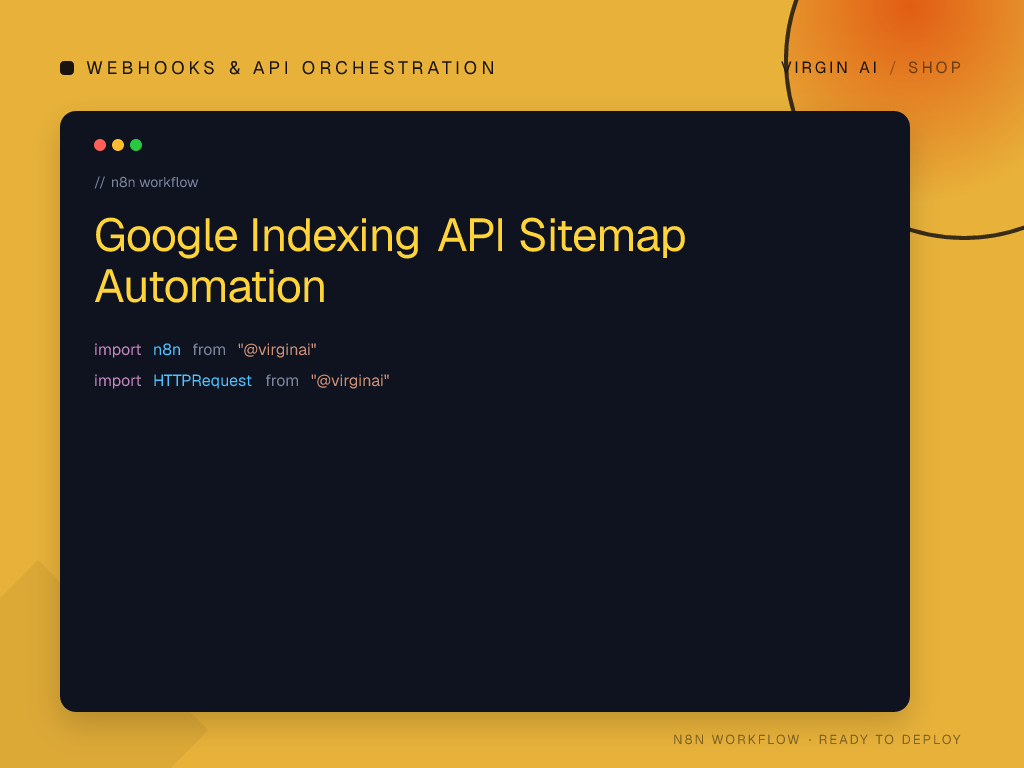 Google Indexing API Sitemap Automation