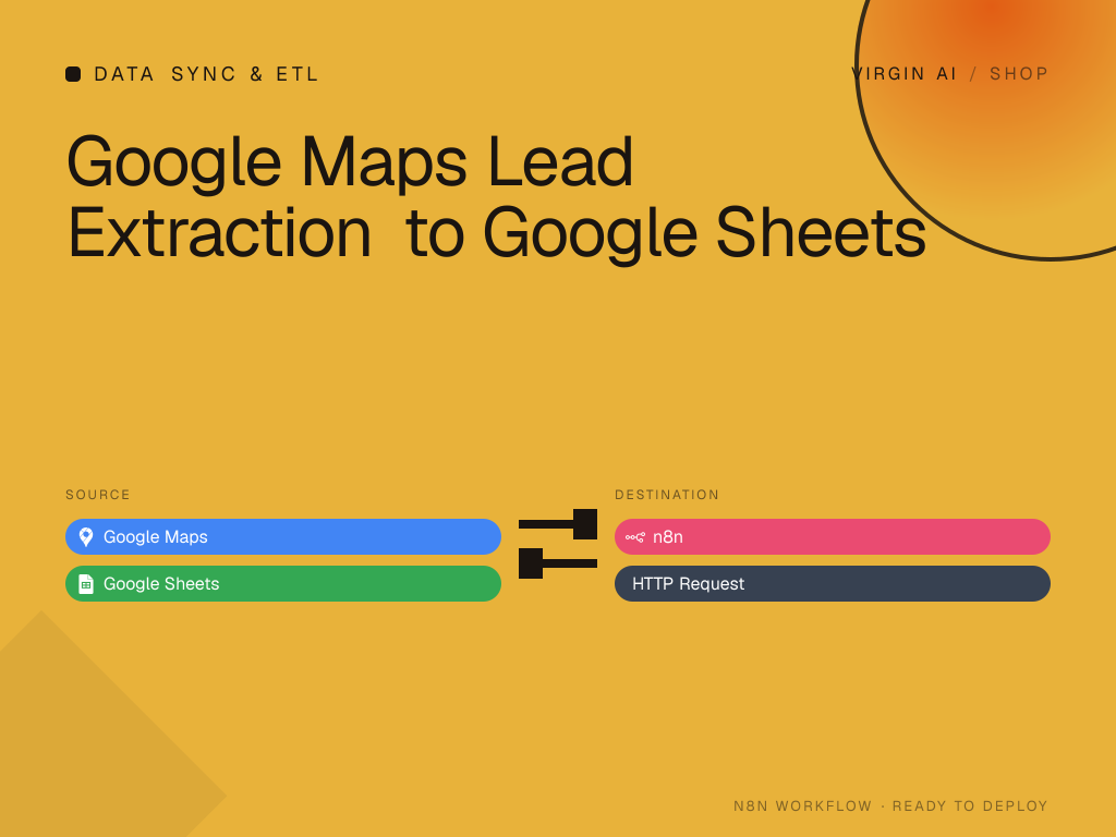 Google Maps Lead Extraction to Google Sheets