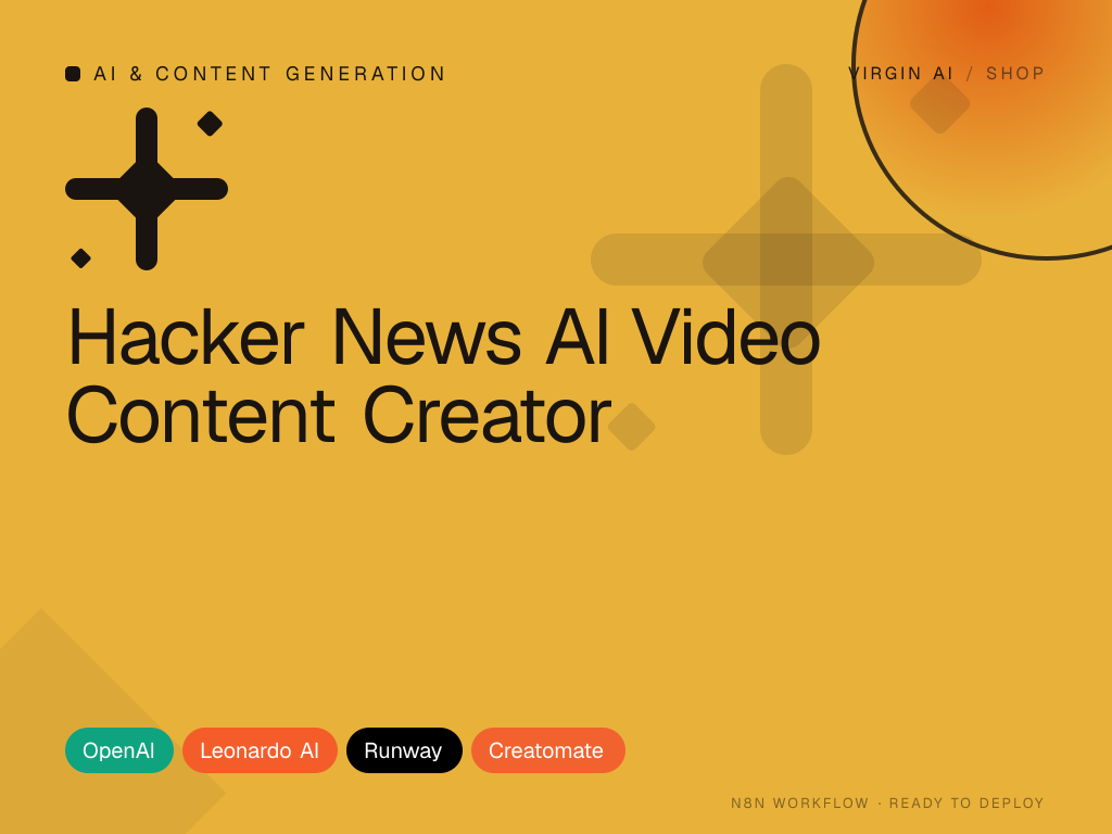 Hacker News AI Video Content Creator