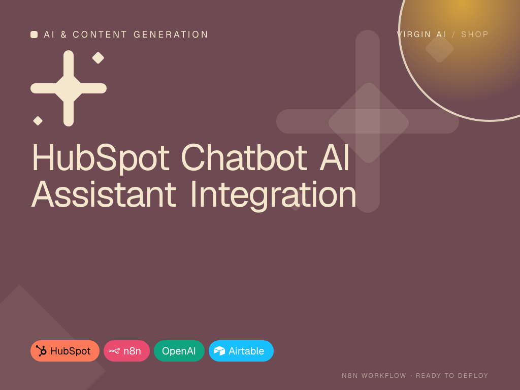 HubSpot Chatbot AI Assistant Integration