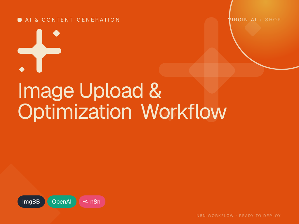 Image Upload & Optimization Workflow