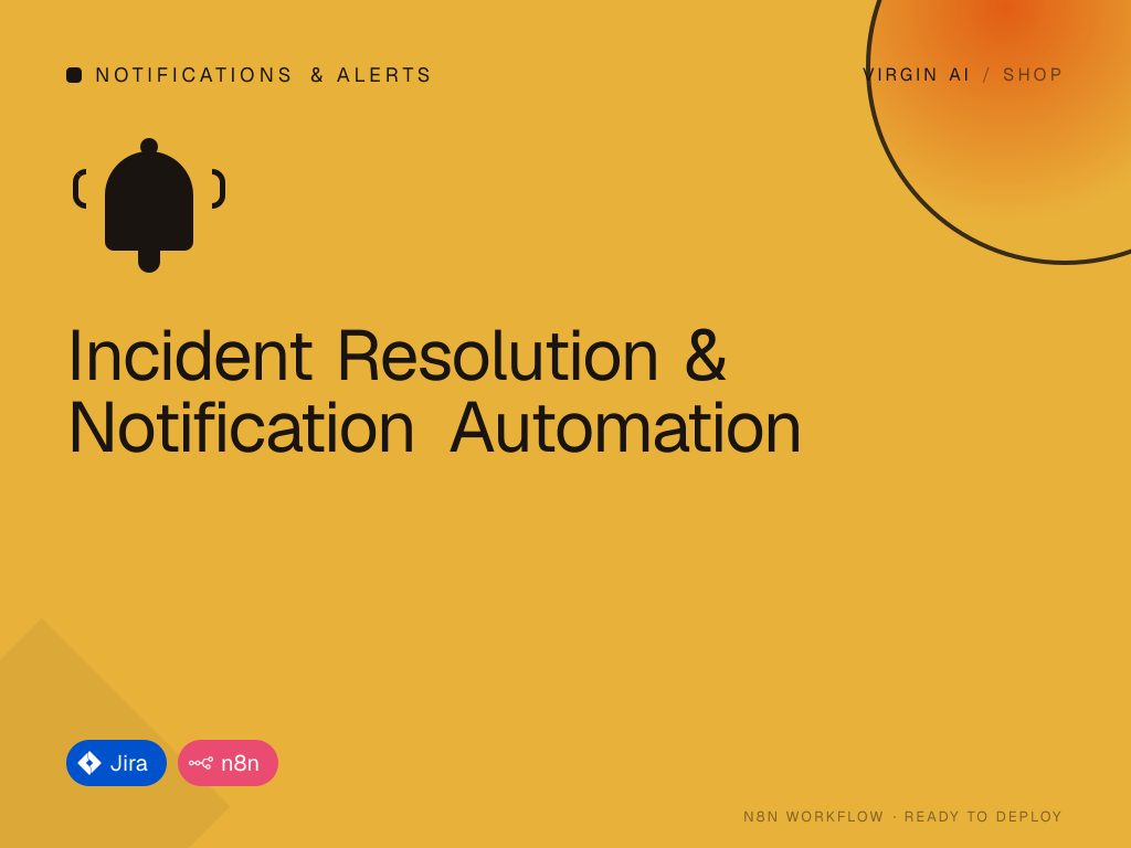 Incident Resolution & Notification Automation