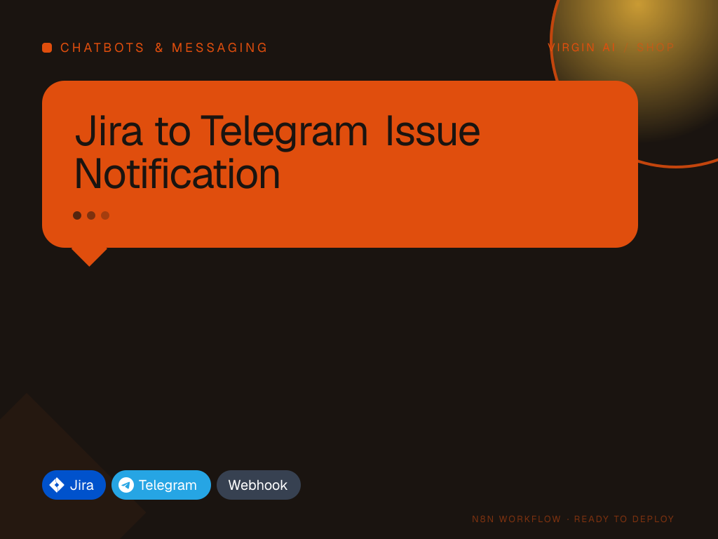 Jira to Telegram Issue Notification