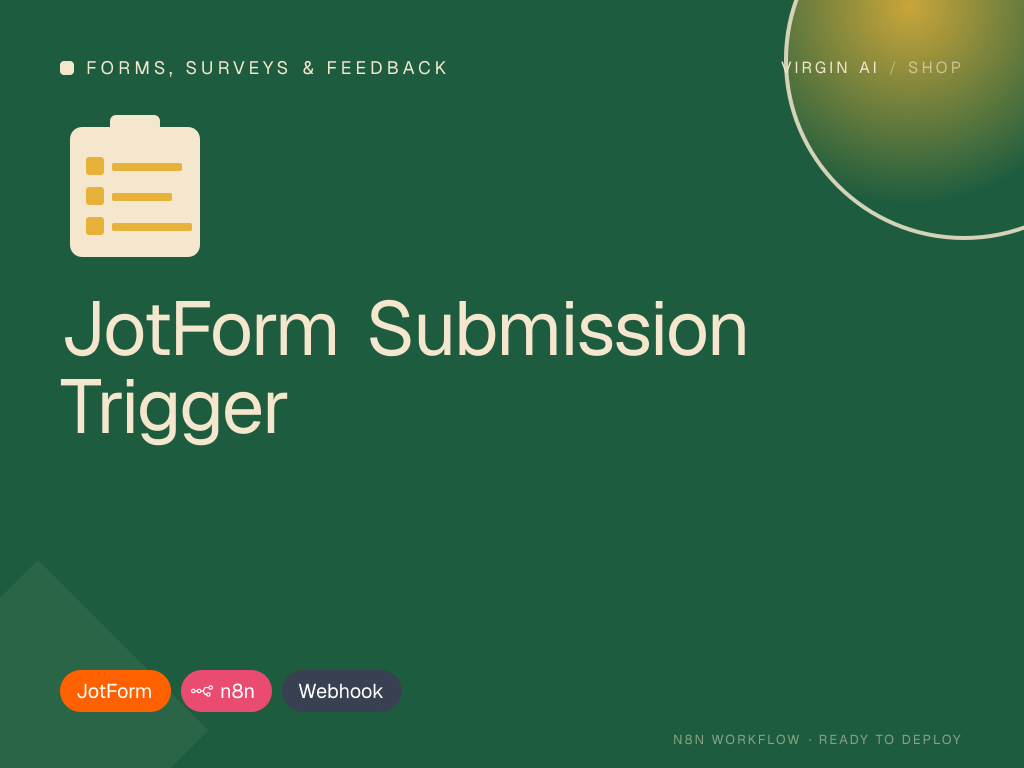 JotForm Submission Trigger