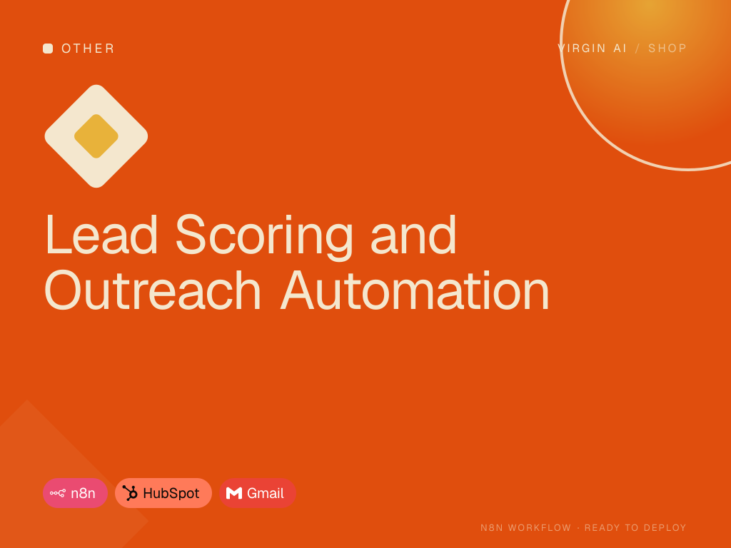 Lead Scoring and Outreach Automation