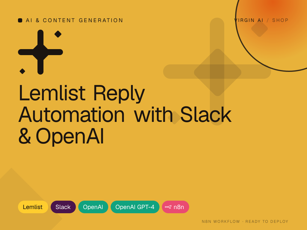 Lemlist Reply Automation with Slack & OpenAI