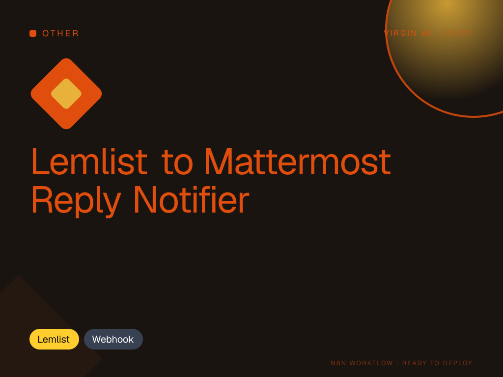 Lemlist to Mattermost Reply Notifier