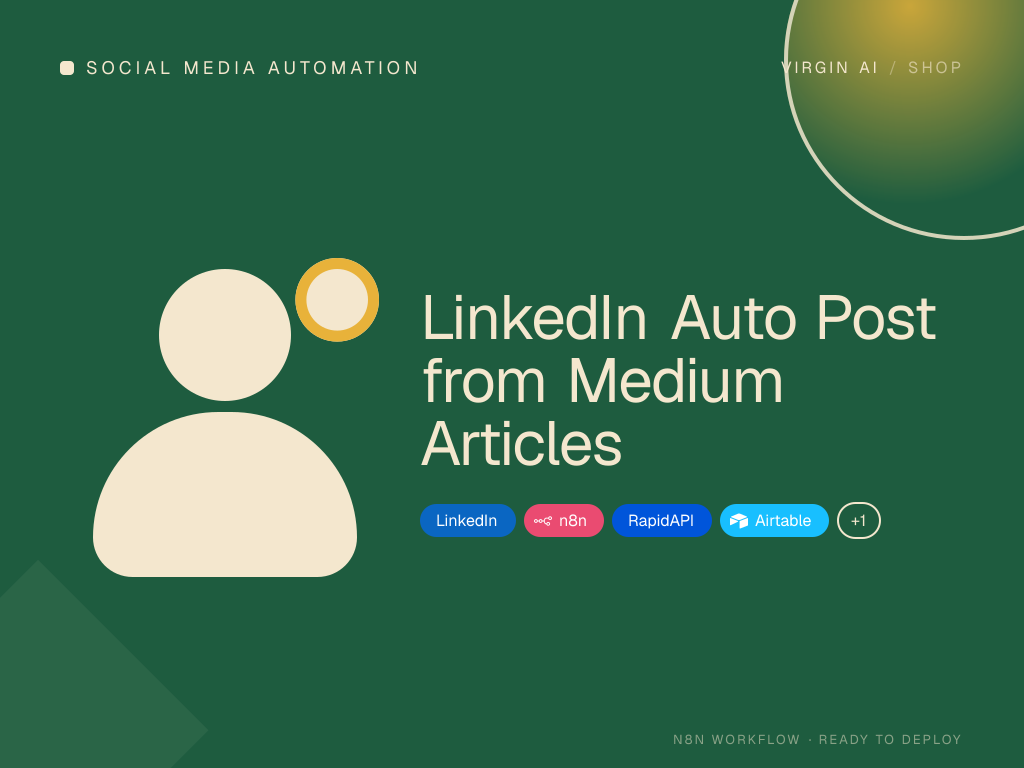 LinkedIn Auto Post from Medium Articles