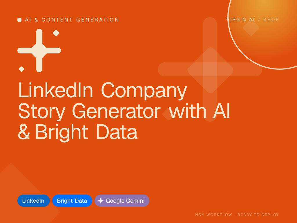 LinkedIn Company Story Generator with AI & Bright Data