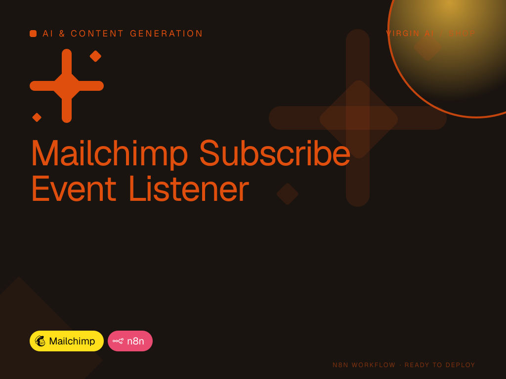Mailchimp Subscribe Event Listener