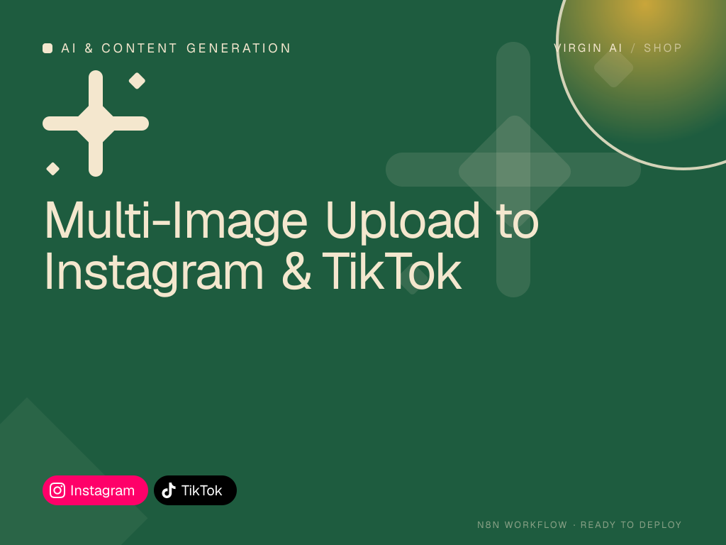 Multi-Image Upload to Instagram & TikTok