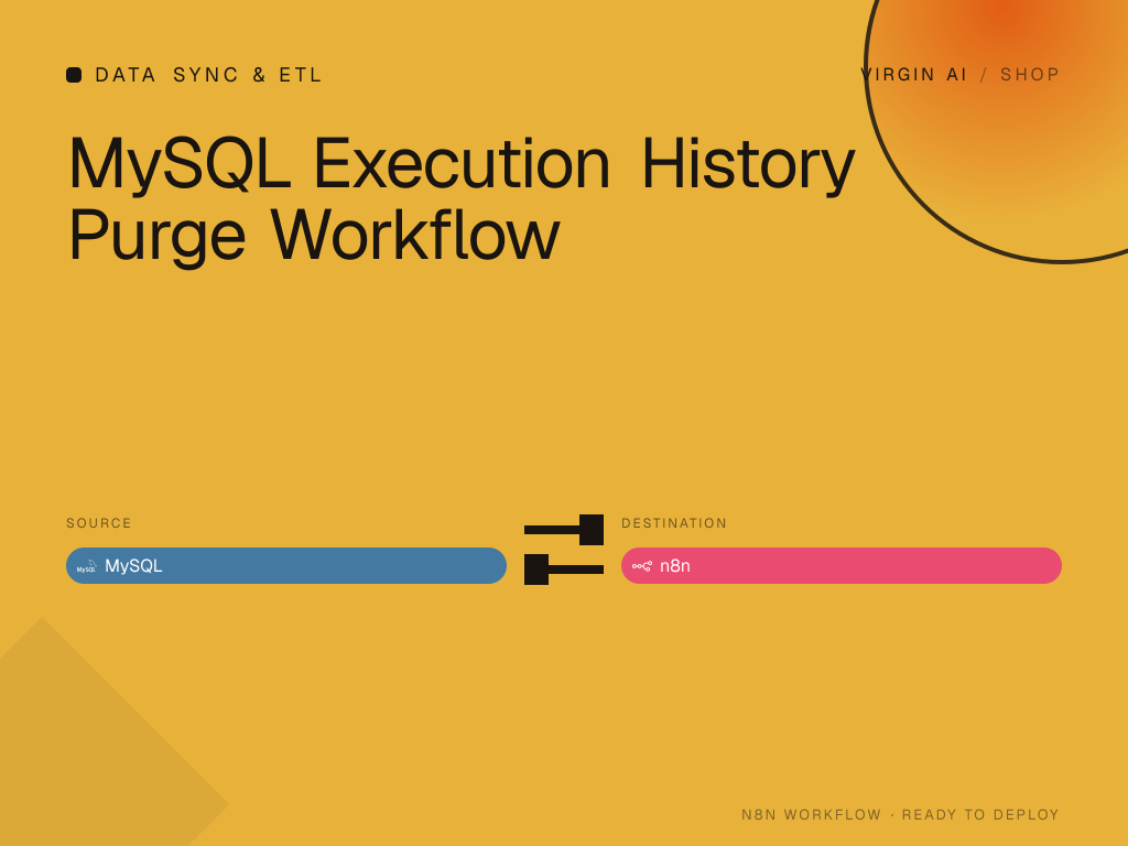 MySQL Execution History Purge Workflow