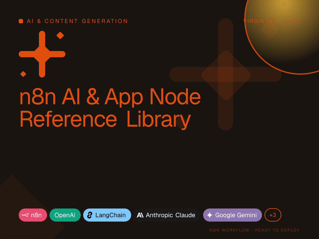 n8n AI & App Node Reference Library
