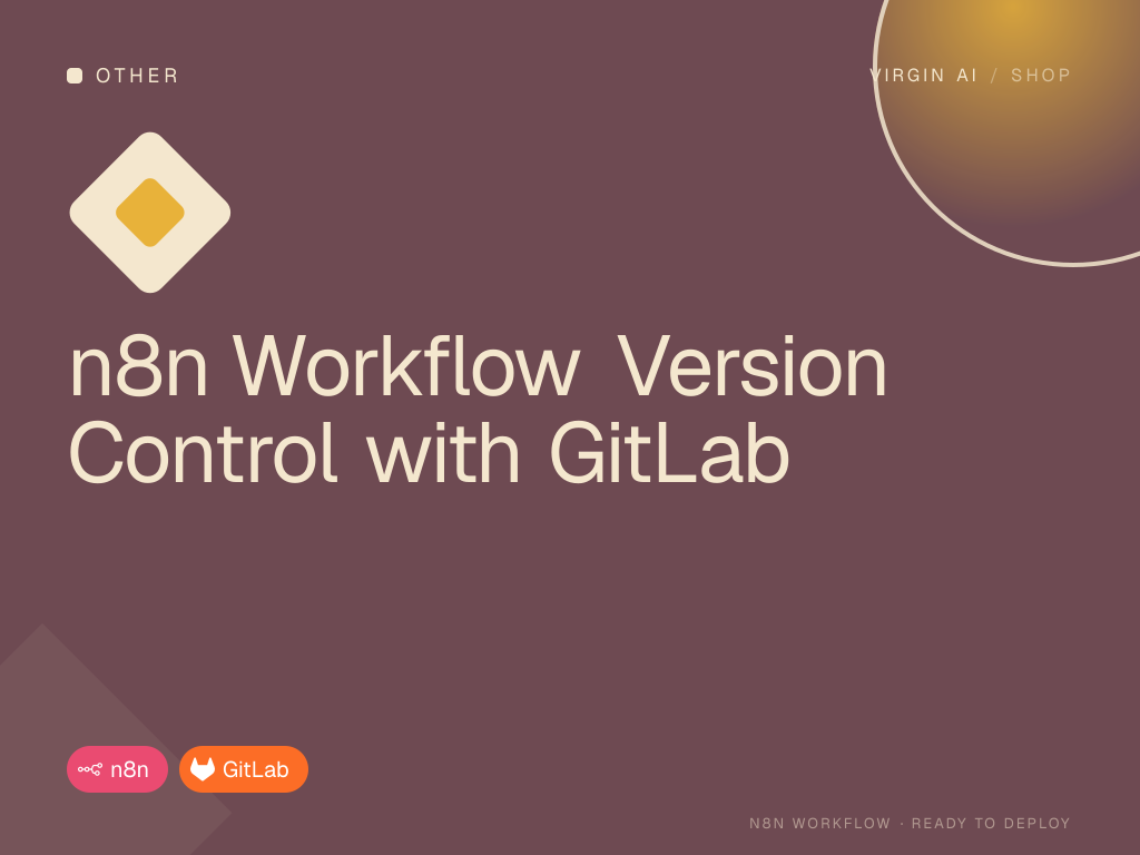 n8n Workflow Version Control with GitLab