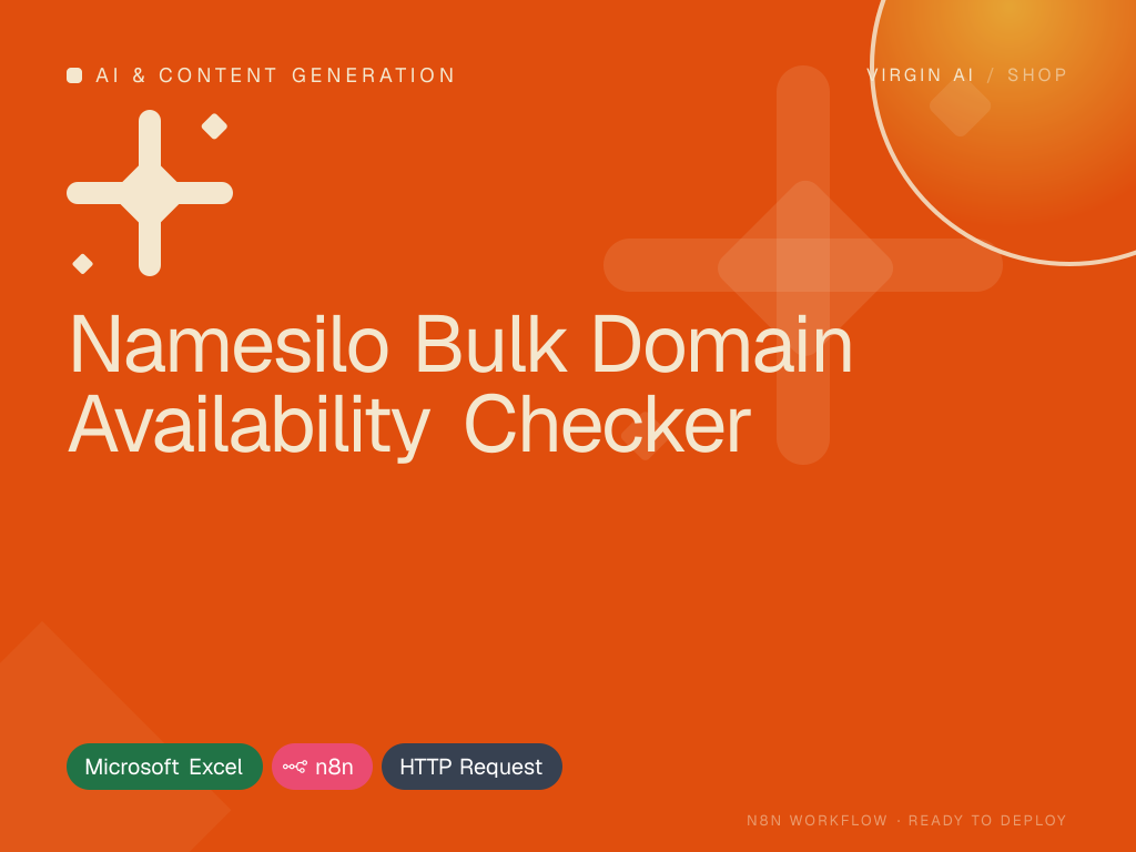 Namesilo Bulk Domain Availability Checker