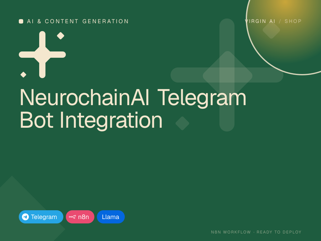 NeurochainAI Telegram Bot Integration