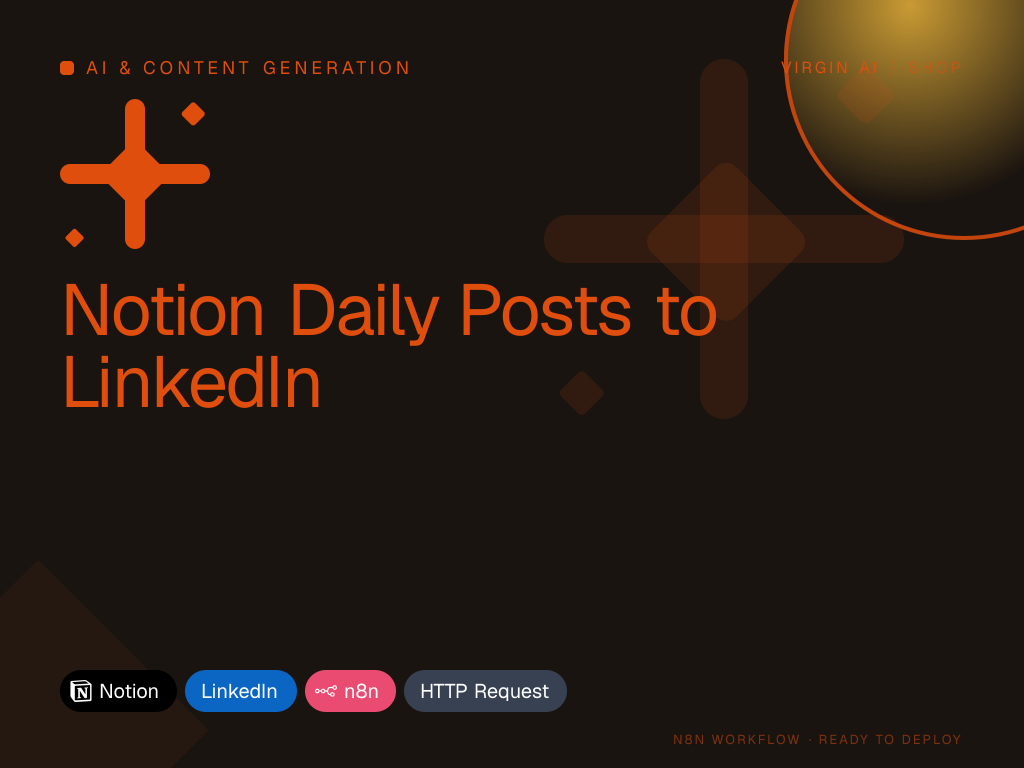 Notion Daily Posts to LinkedIn