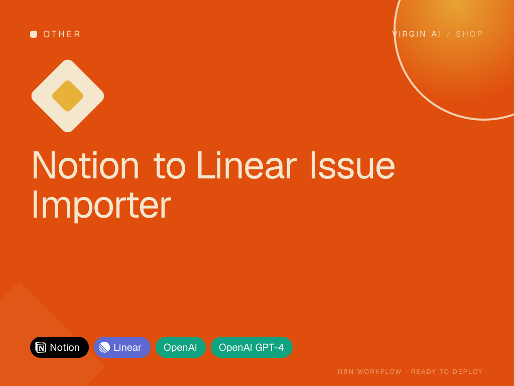 Notion to Linear Issue Importer