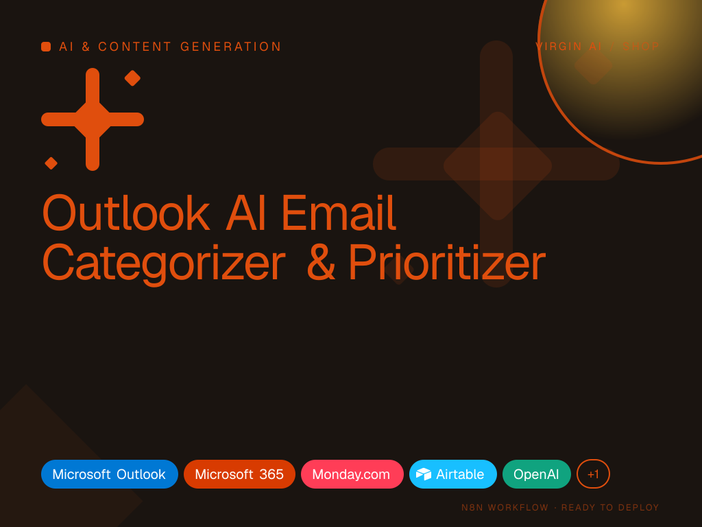 Outlook AI Email Categorizer & Prioritizer