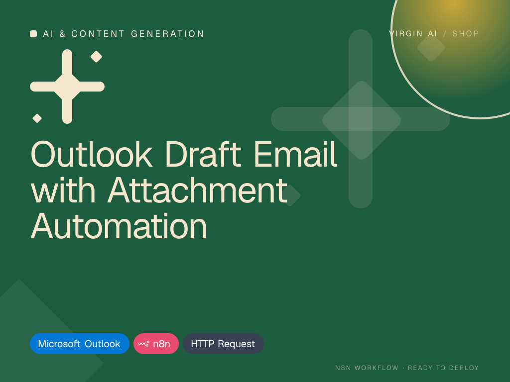 Outlook Draft Email with Attachment Automation