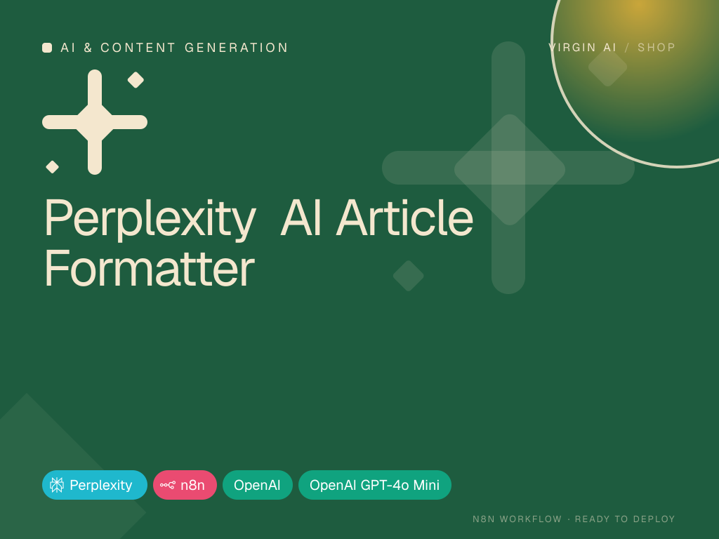 Perplexity AI Article Formatter